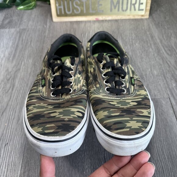 RARE VANS Era Digital Tribal Camo Sneakers Sz 10 Men\'s Authentic Skateboarding main image 9